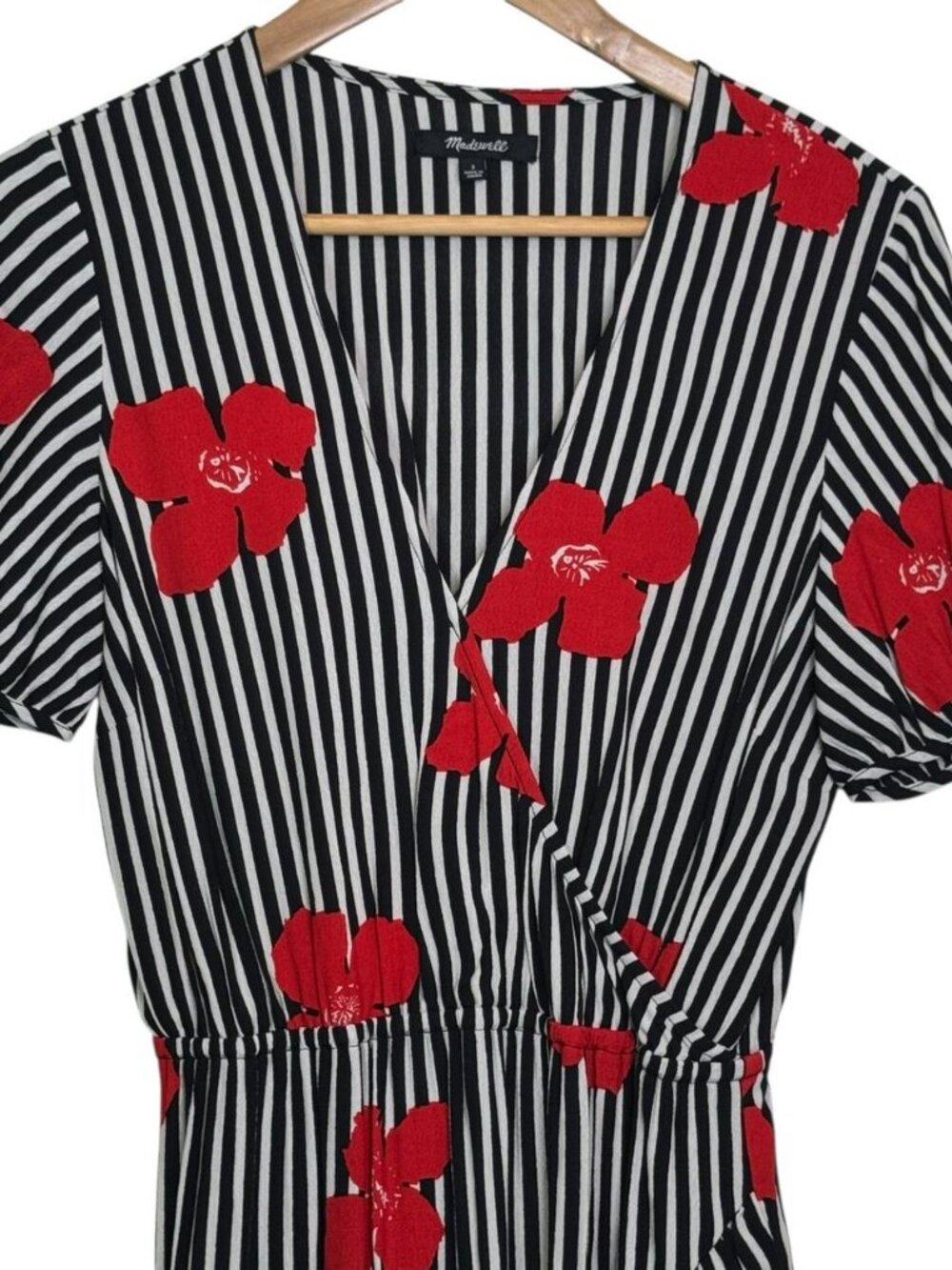 Bianca Ruffle Wrap Dress